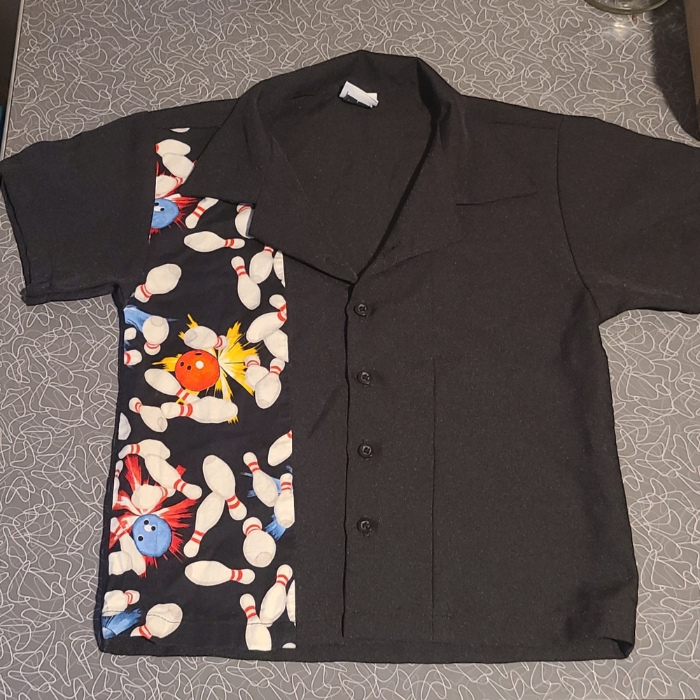 Boys button up Bowler shirt